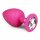 Diamond Plug Large Pink
