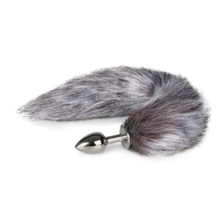 Fox Tail Plug No. 5 Silver 2,7 cm