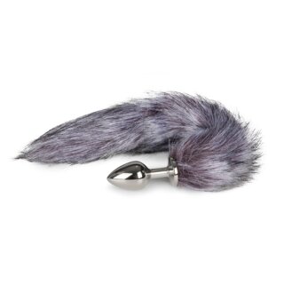 Fox Tail Plug No. 6 Silver 3,5 cm