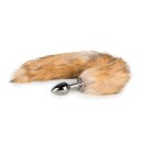 Fox Tail Plug No. 1 Silver 2,8 cm