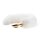 Fox Tail Plug No. 13 Gold/White 2,7 cm
