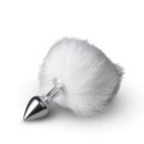 Bunny Tail Plug No. 1 Silver/White 2,8 cm