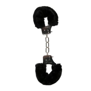 Furry Handcuffs Black