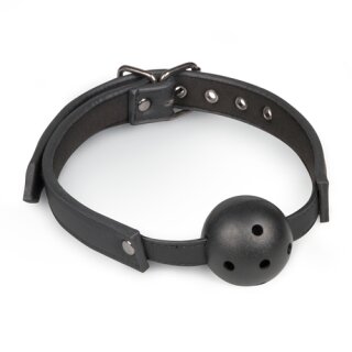 Ball Gag With PVC Ball Black