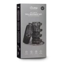 Fetish set with collar, ankl and wrist cuffs