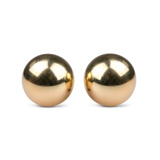 Gold ben wa balls 25mm