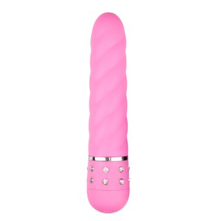 Mini Vibrator Twisted Pink