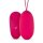 XL Vibrating Egg With Remote Control Pink