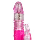 EasyToys Thrusting Rabbit Vibrator Pink