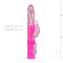 EasyToys Thrusting Rabbit Vibrator Pink