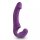 Strapless Strap-On Vibrator Purple