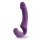 Strapless Strap-On Vibrator Purple