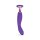 Pleasure Pump With G-Spot Vibrator Purple