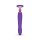 Pleasure Pump With G-Spot Vibrator Purple