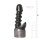 Easytoys Spiral Wand Attachment Black