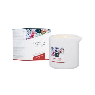 Exotiq Massage Candle Vanilla Amber 60g