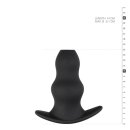 Hollow Silicone Butt Plug Medium