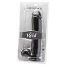 Dildo 11 inch with Balls Black