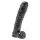 Dildo 11 inch with Balls Black