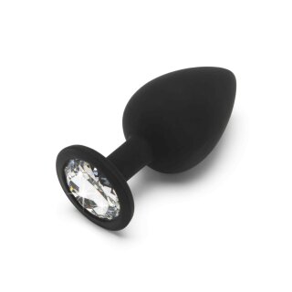 Diamond Booty Jewel Large Black 4 cm
