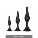Silicone Anal Starter Kit Black