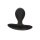 Silicone Inflatable Plug Black