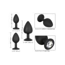 Silicone Gem Anal Kit Black