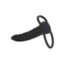 Silicone Double Rider Black
