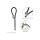 E-Z Cinch Silicone Lasso Black