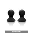 Silicone Pro Nipple Suckers Black