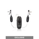 Vibrating Nipple Clamps Black