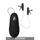 Vibrating Heated Nipple Teaser Black
