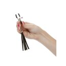Playful Tassels Nipple Clamps Black