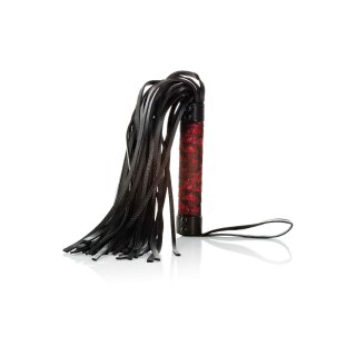 Scandal Flogger With Tag Black