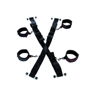 Scandal Over The Door Cross Black