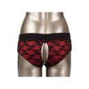 Scandal Crotchless Set S/M Black