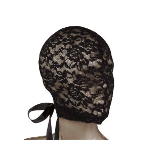 Scandal Corset Lace Hood Black