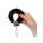 Playful Furry Cuffs Black