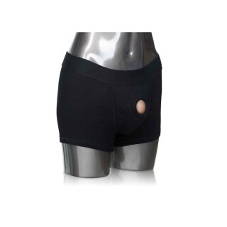 Boxer Brief Harness Black L/XL