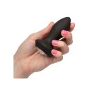 Vibrating Petite Crystal Probe Black