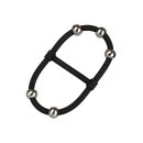 Beaded Dual Silicone Maximizer Black