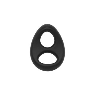 Soft Silicone Stallion C-Ring Black