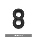 Soft Silicone Jock C-Ring Black