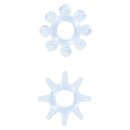 Power Stretchy Rings 2pcs Blue