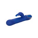 Silicone Rotating Rabbit Blue