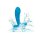 Silicone Remote Puls Pleaser Blue