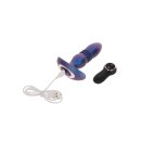 The Tough Thrusting Vibrating Plug Blue Metallic