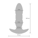 The Tough Thrusting Vibrating Plug Blue Metallic