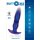 The Tough Thrusting Vibrating Plug Blue Metallic