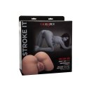 Stroke It Life size Ass Brown